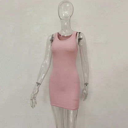 ✨ Vestido Mini Bodycon em Malha com Efeito Torcido✨