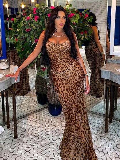 Vestido largo ajustado