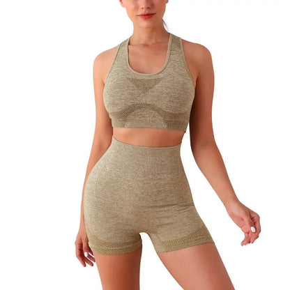 Women's 2-piece seamless sports set