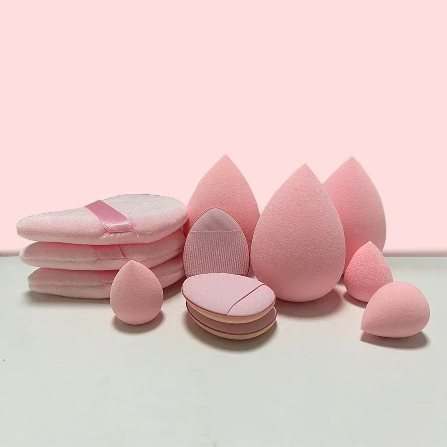 Juego combinado de 12 esponjas de maquillaje