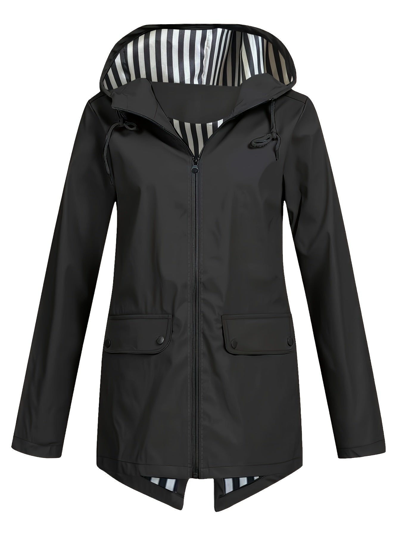 Chaqueta ligera con capucha para mujer