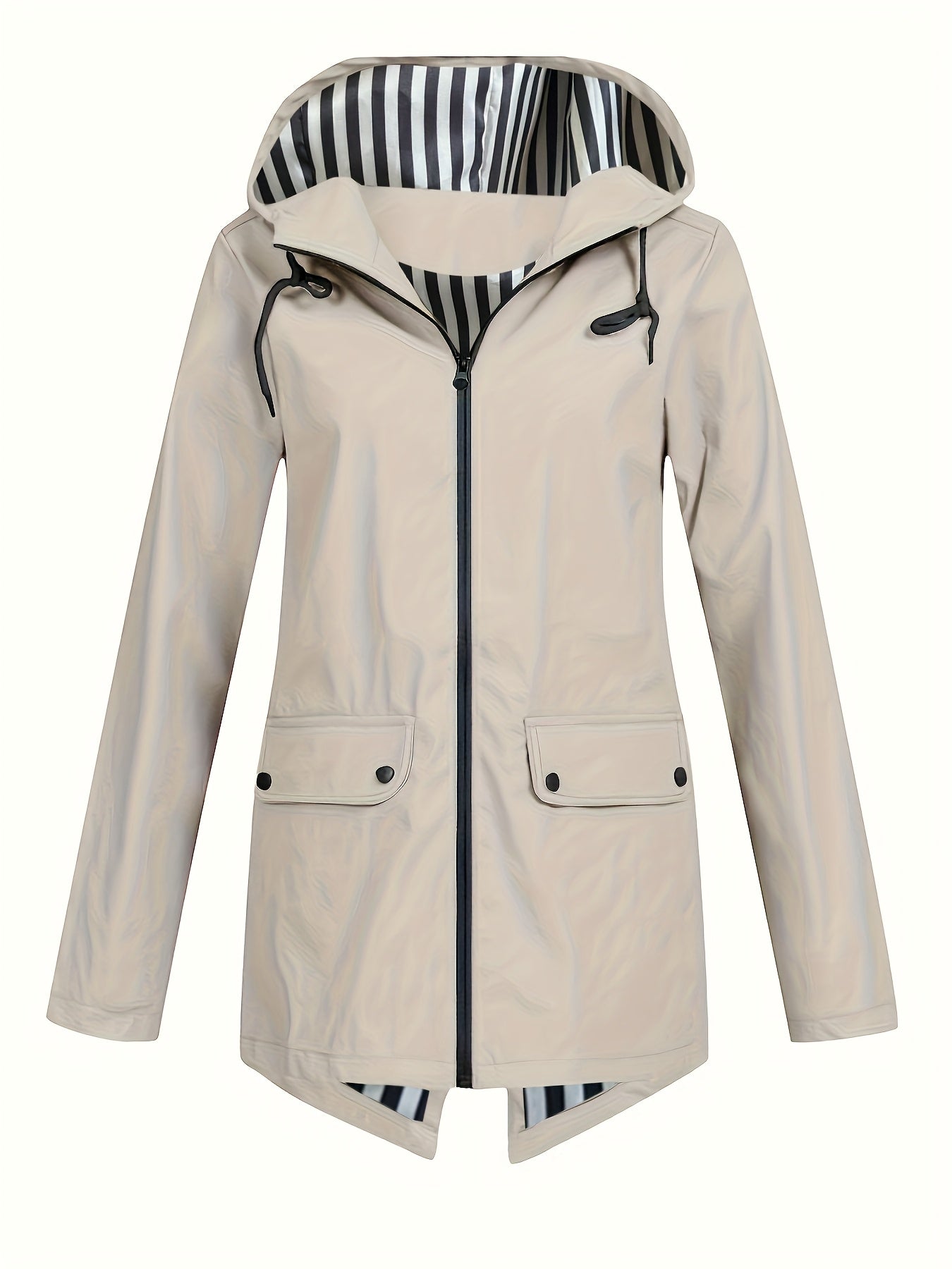 Chaqueta ligera con capucha para mujer