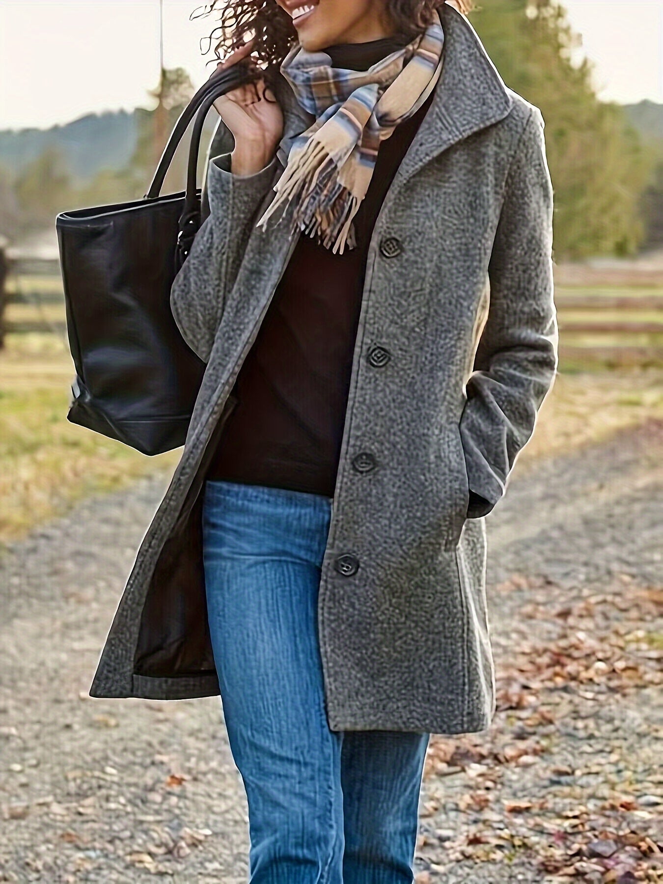 Chaqueta Casual larga