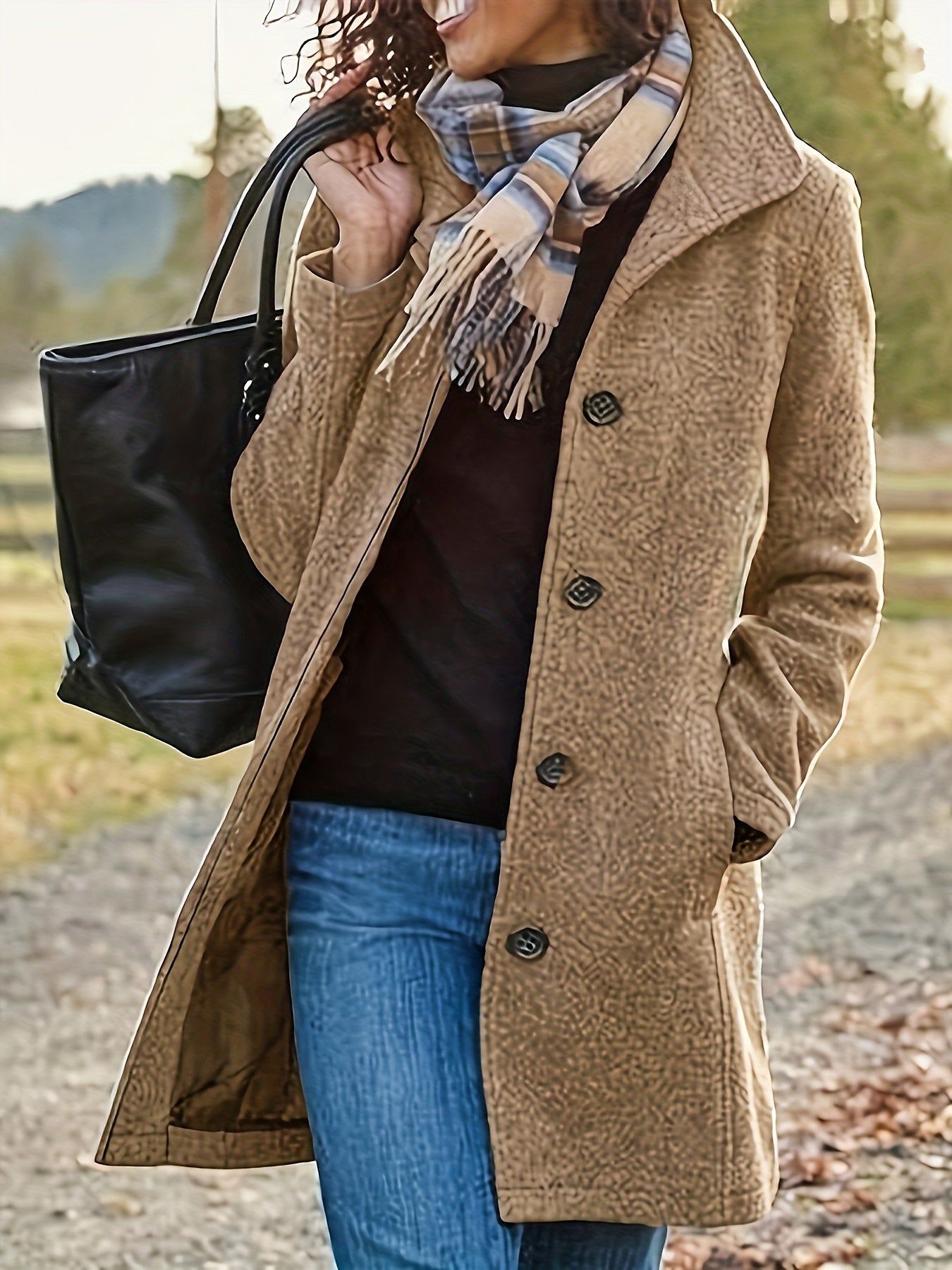 Chaqueta Casual larga