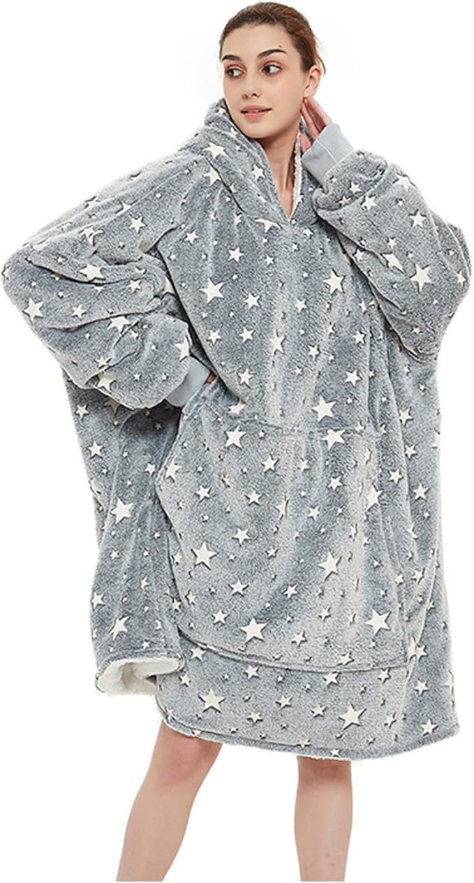 Sudadera con Capucha, manta,Talla Única, cálida, Suave, y cómoda