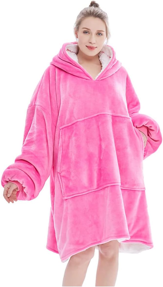 Sudadera con Capucha, manta,Talla Única, cálida, Suave, y cómoda