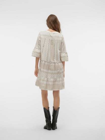 VESTIDO/TÚNICA 3/4 DICTHE Algodão Orgânico